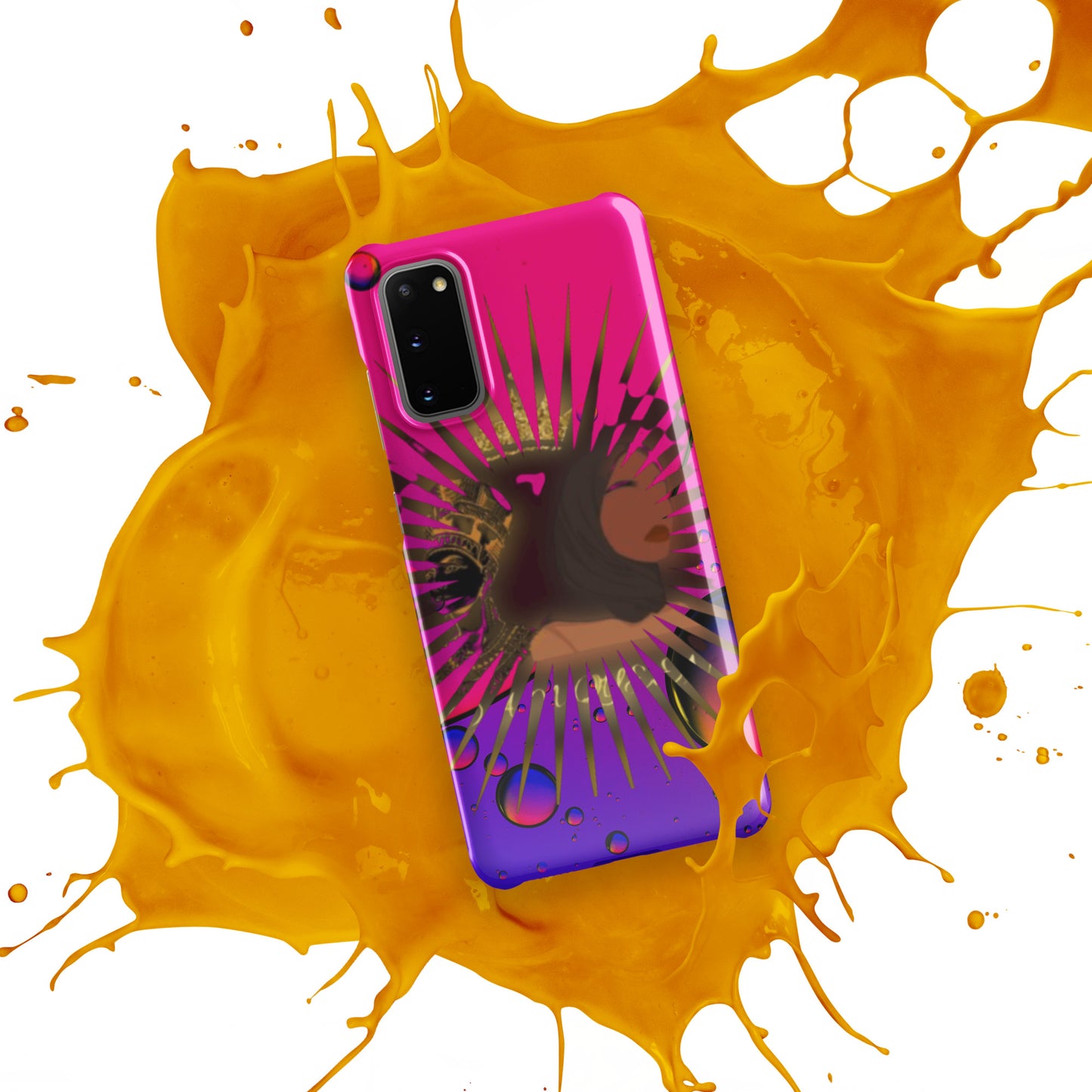 DamQueen Bubbly Royalty Samsung Snap Case