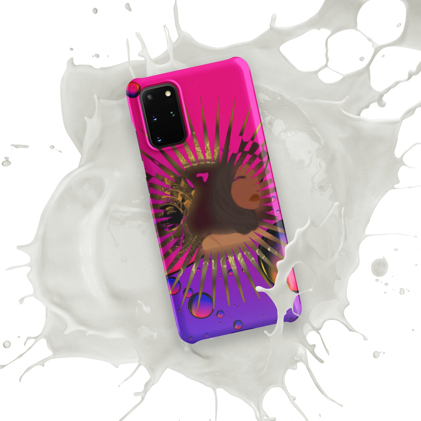 DamQueen Bubbly Royalty Samsung Snap Case