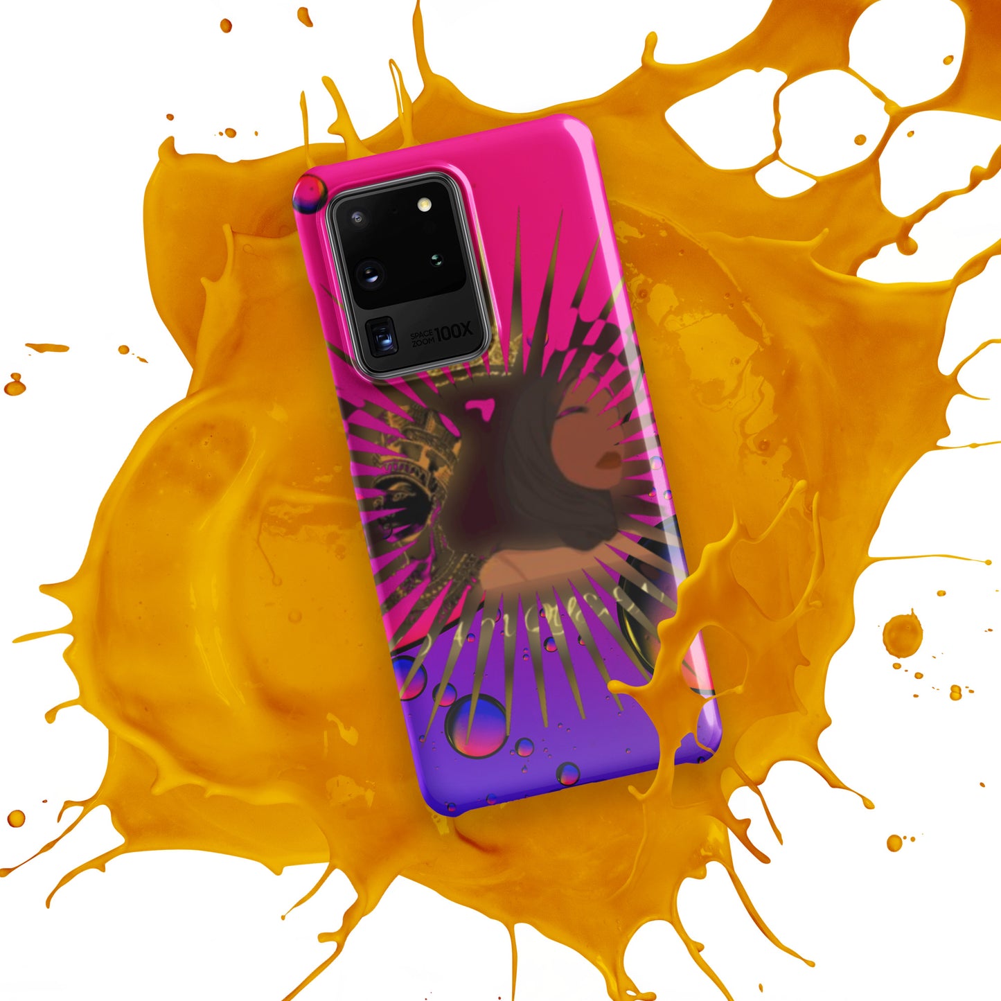 DamQueen Bubbly Royalty Samsung Snap Case