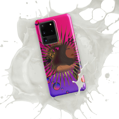 DamQueen Bubbly Royalty Samsung Snap Case