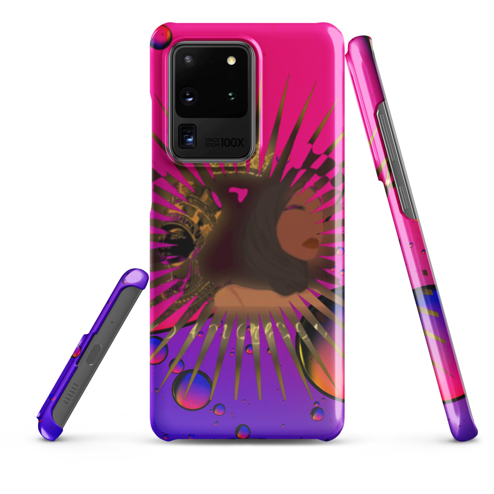 DamQueen Bubbly Royalty Samsung Snap Case