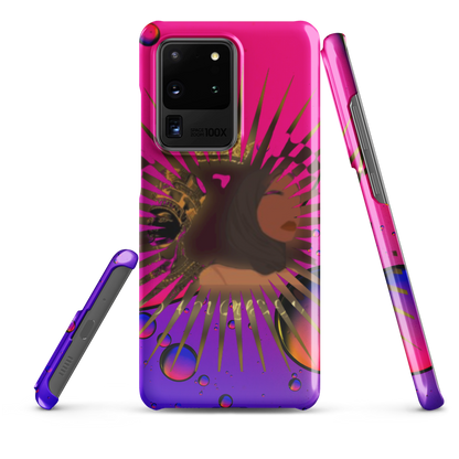 DamQueen Bubbly Royalty Samsung Snap Case