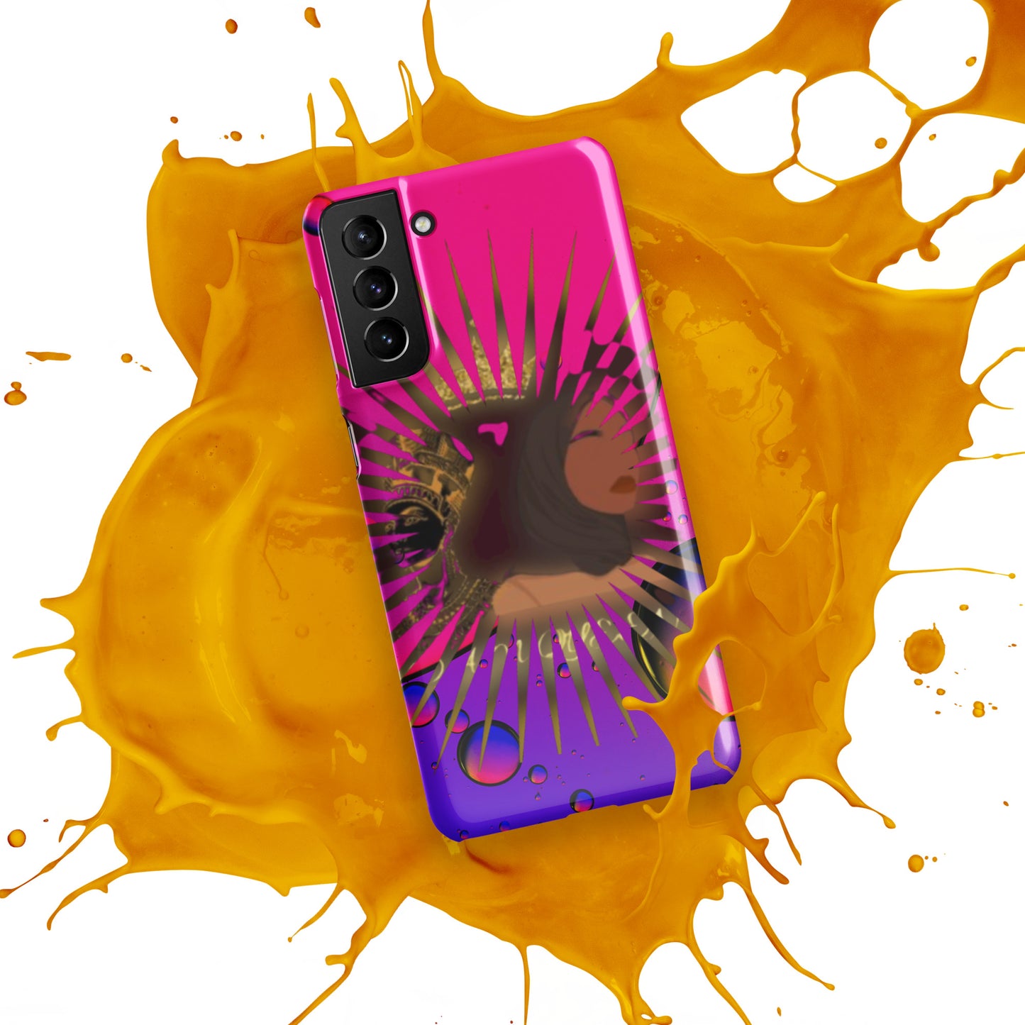 DamQueen Bubbly Royalty Samsung Snap Case