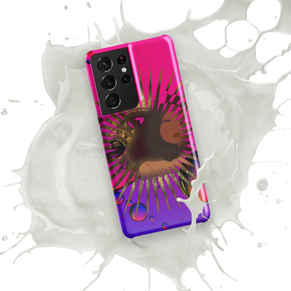 DamQueen Bubbly Royalty Samsung Snap Case