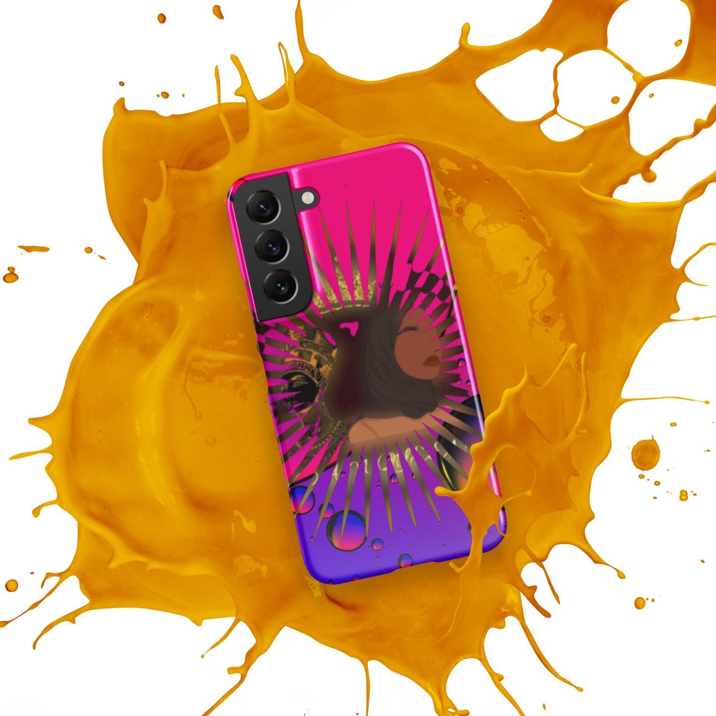 DamQueen Bubbly Royalty Samsung Snap Case