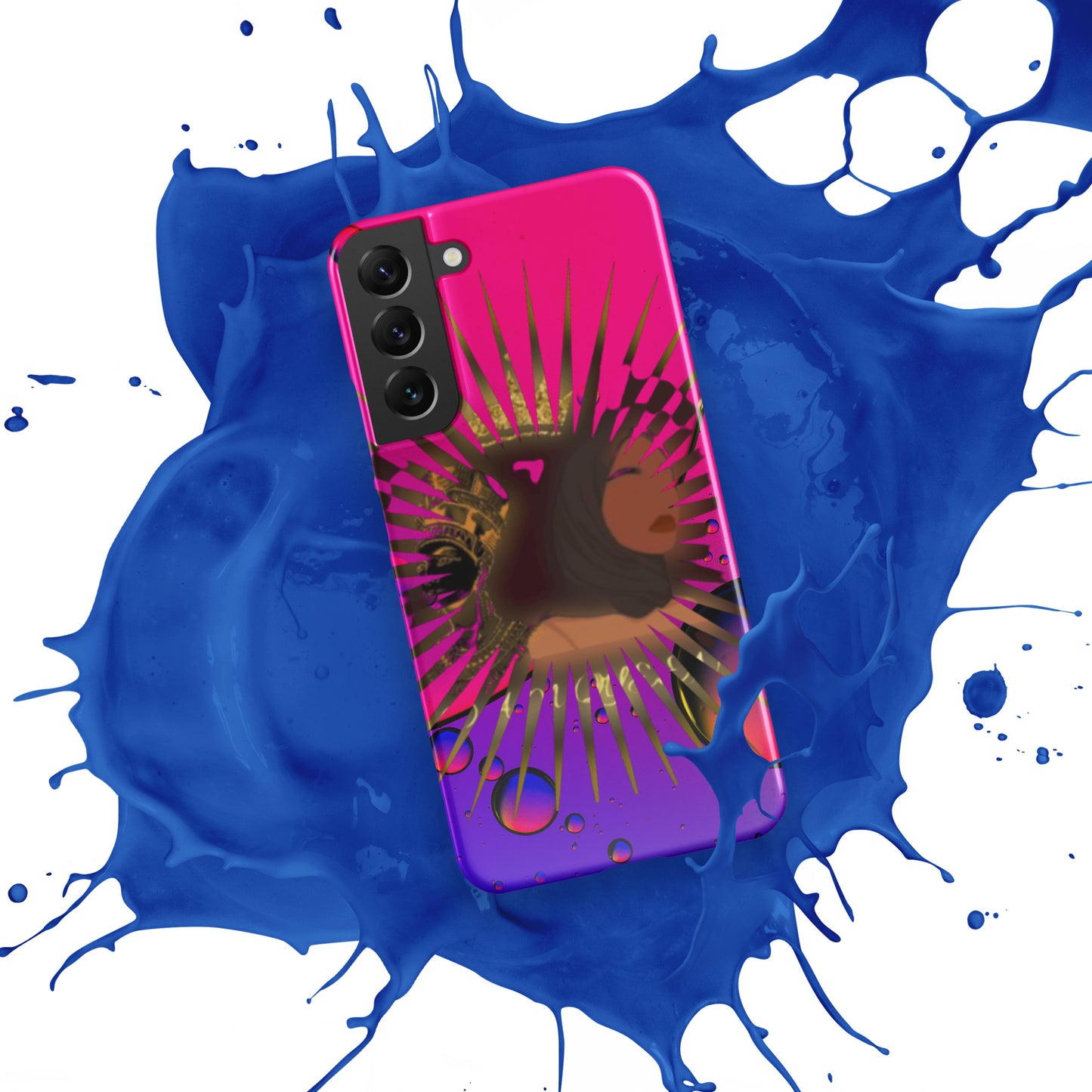 DamQueen Bubbly Royalty Samsung Snap Case