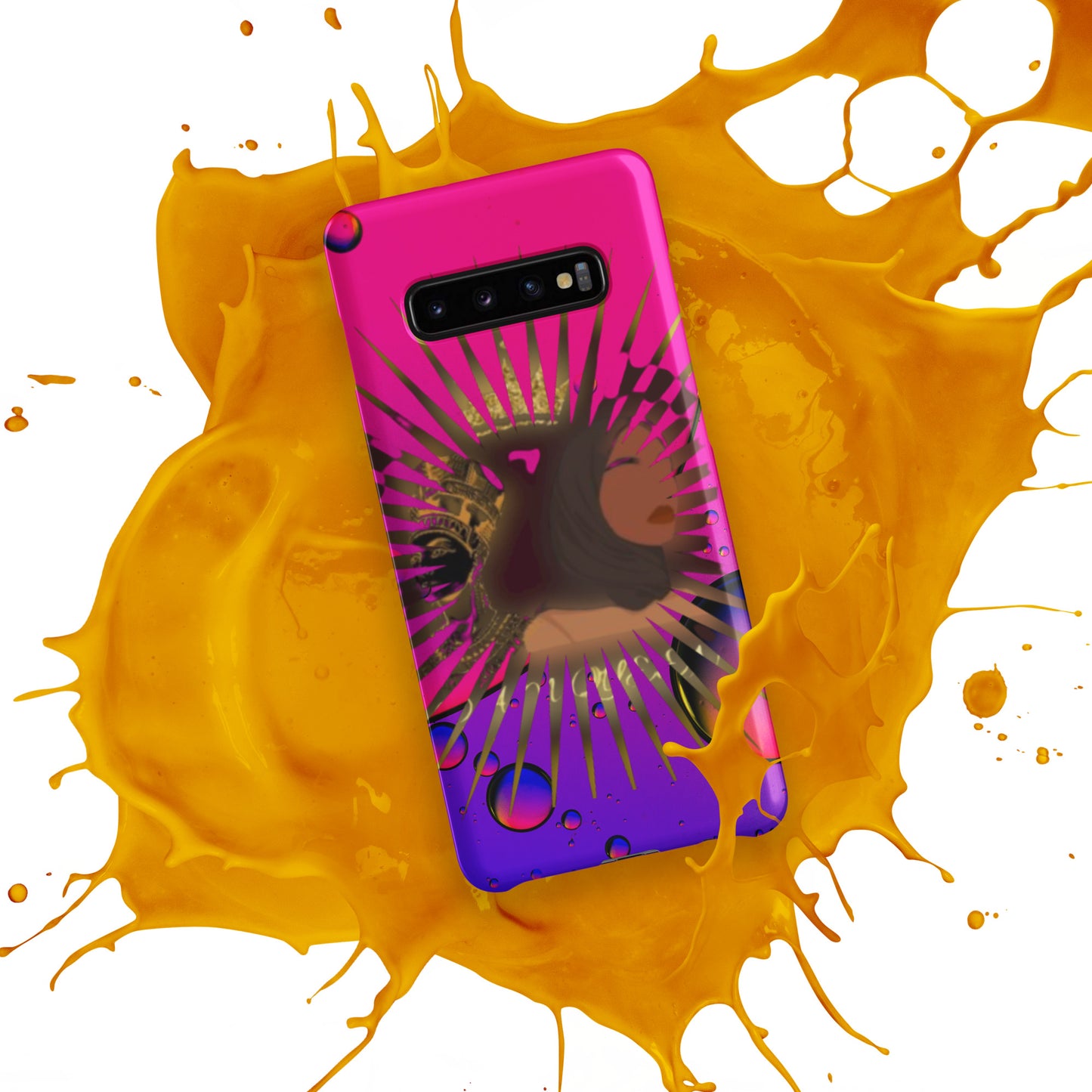 DamQueen Bubbly Royalty Samsung Snap Case