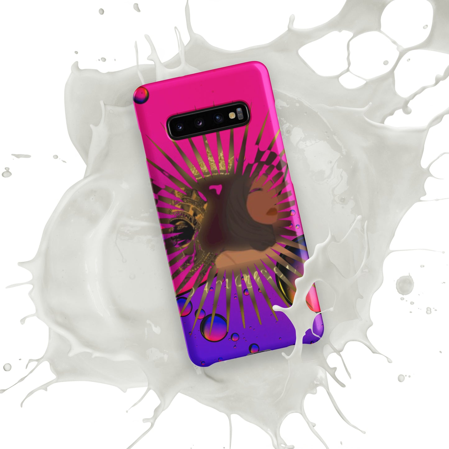 DamQueen Bubbly Royalty Samsung Snap Case