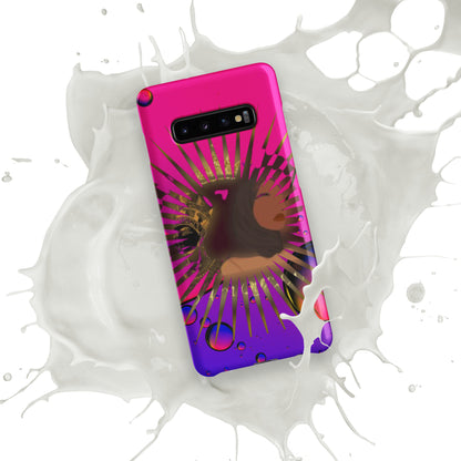 DamQueen Bubbly Royalty Samsung Snap Case