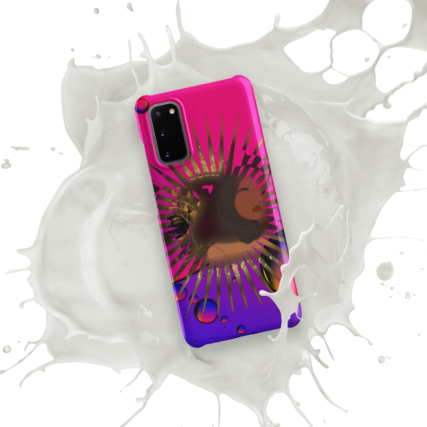 DamQueen Bubbly Royalty Samsung Snap Case