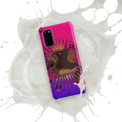 DamQueen Bubbly Royalty Samsung Snap Case