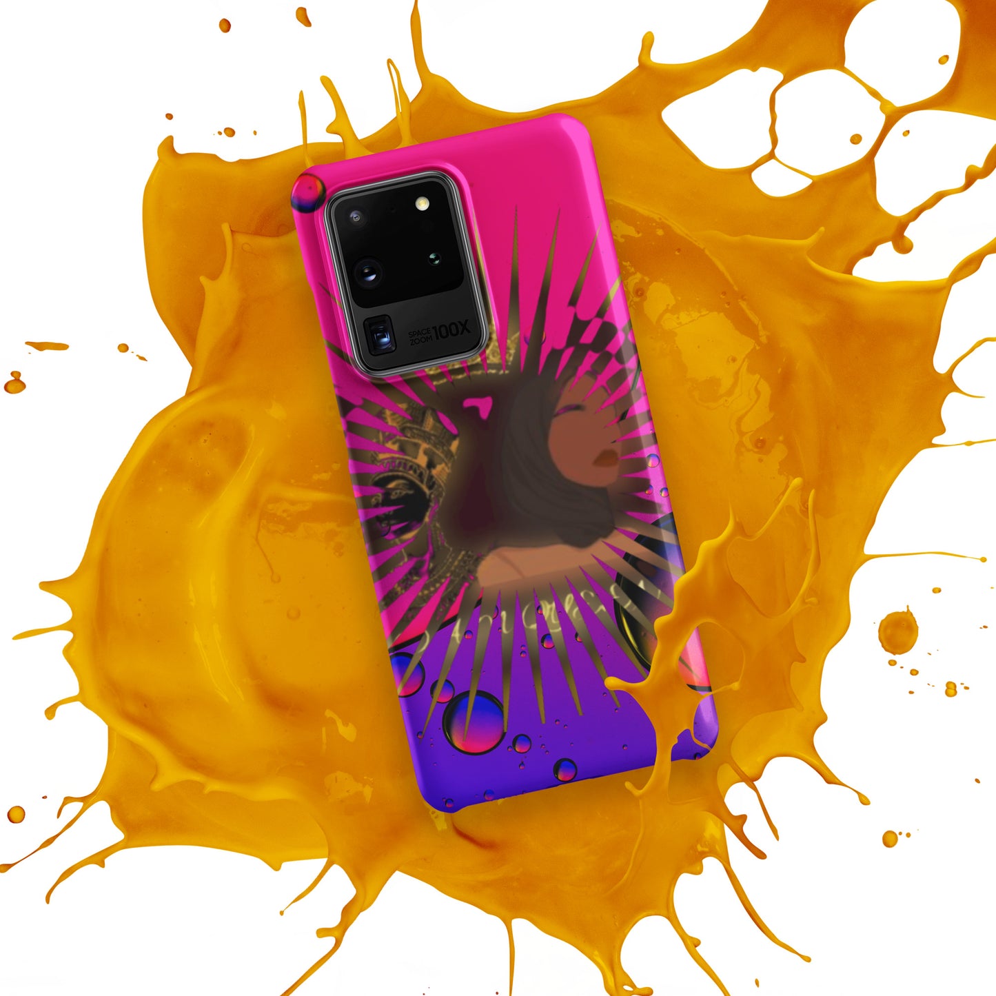 DamQueen Bubbly Royalty Samsung Snap Case