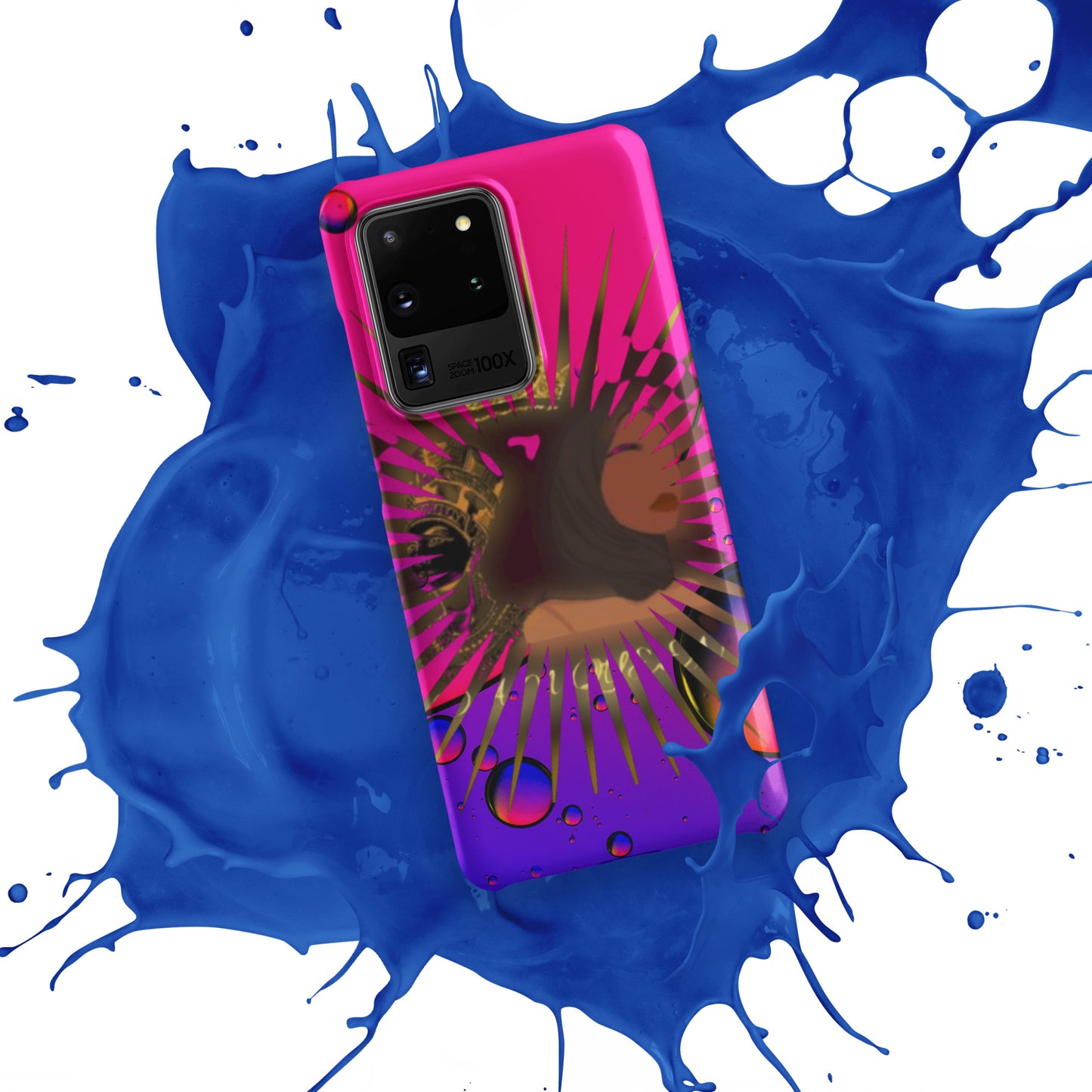 DamQueen Bubbly Royalty Samsung Snap Case