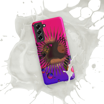 DamQueen Bubbly Royalty Samsung Snap Case