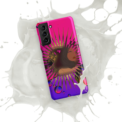 DamQueen Bubbly Royalty Samsung Snap Case