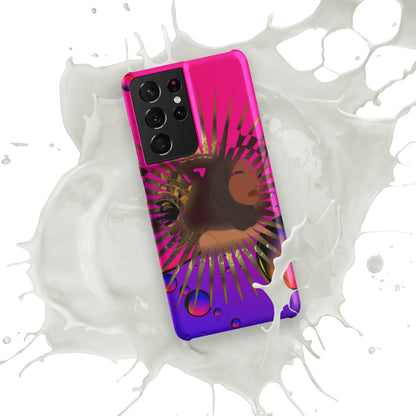 DamQueen Bubbly Royalty Samsung Snap Case