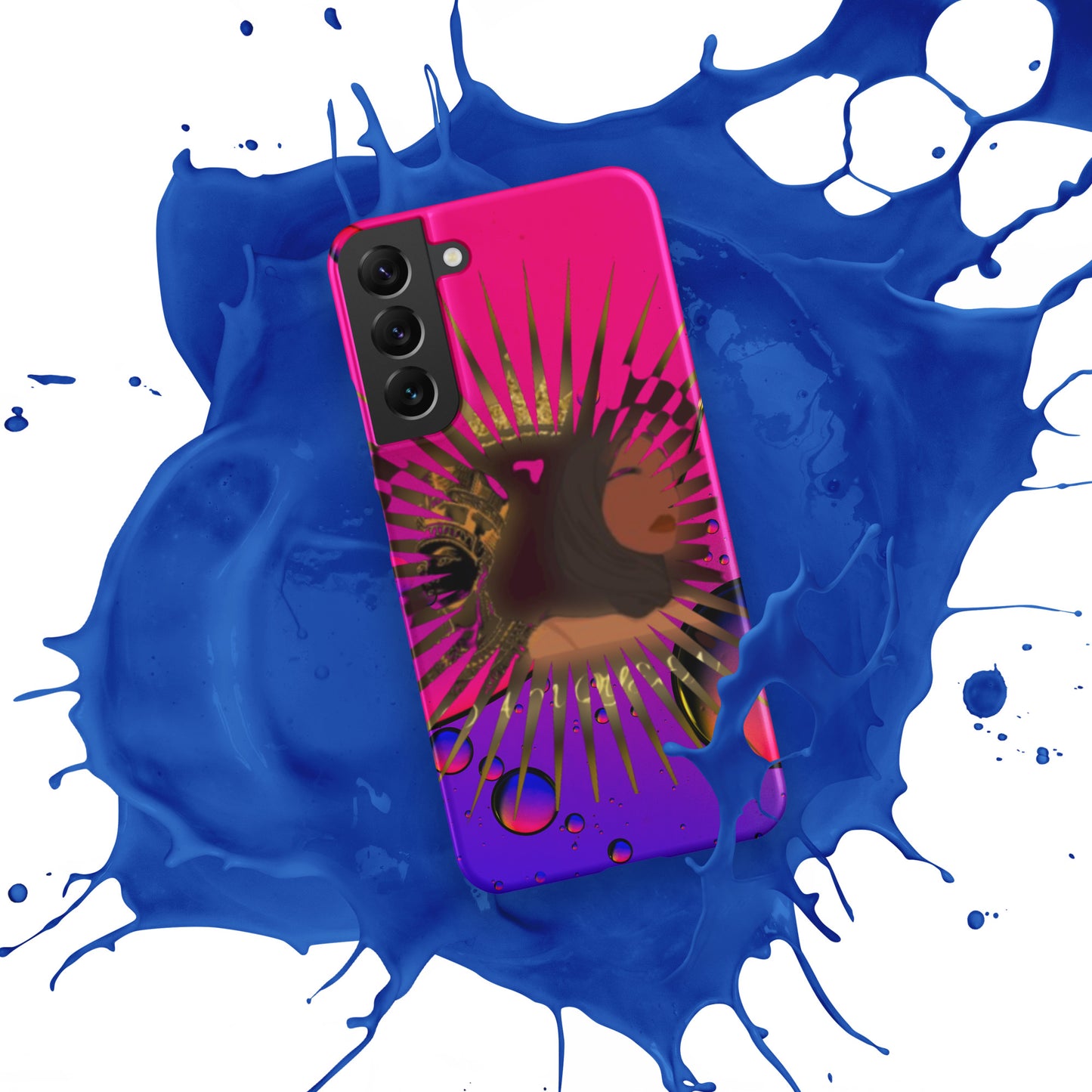 DamQueen Bubbly Royalty Samsung Snap Case