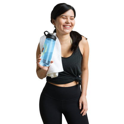 DamQueen Royal Glow Sports Water Bottle