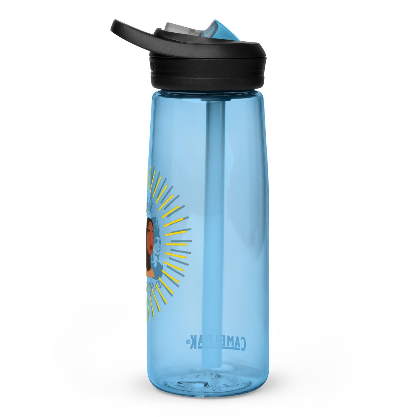 DamQueen Royal Glow Sports Water Bottle