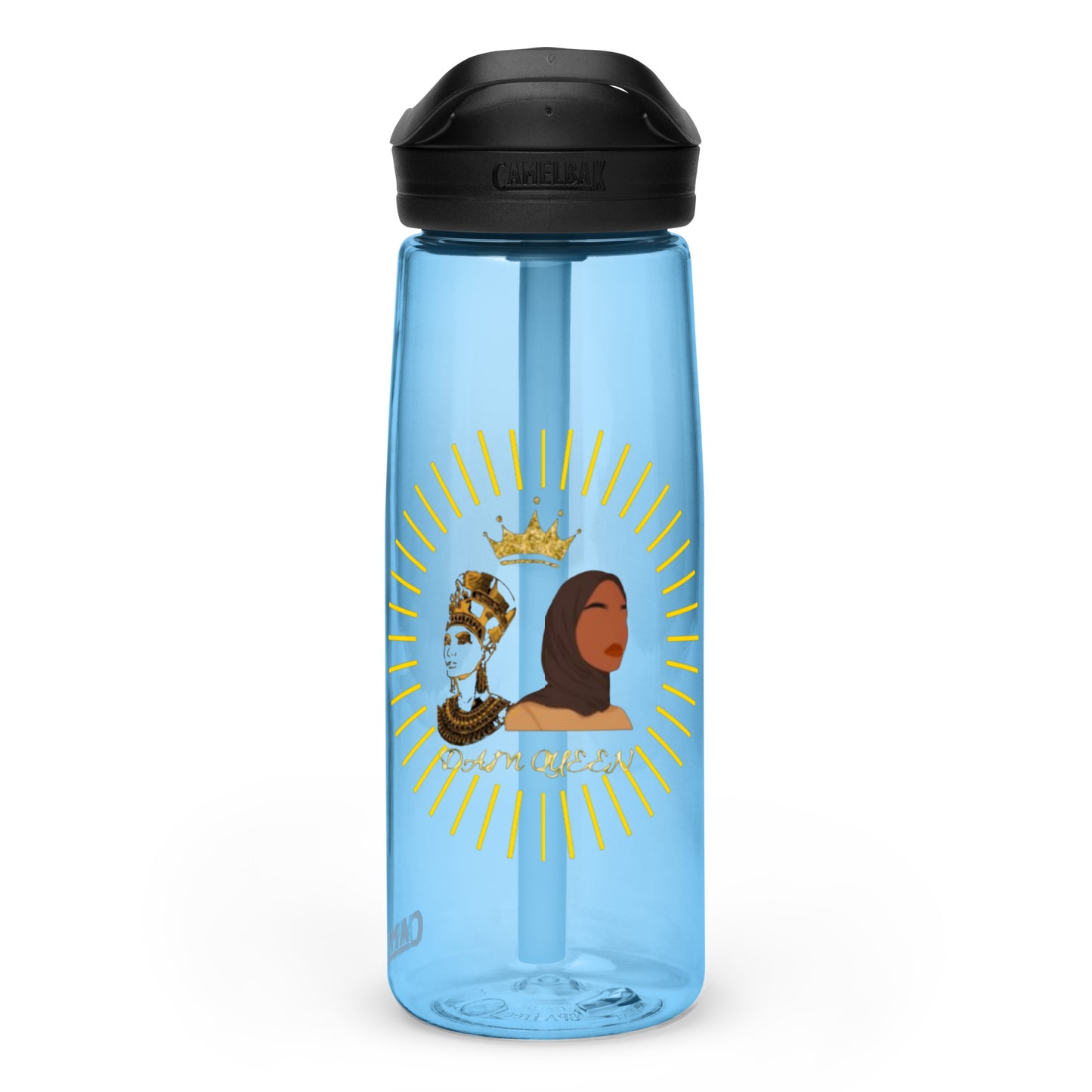 DamQueen Royal Glow Sports Water Bottle