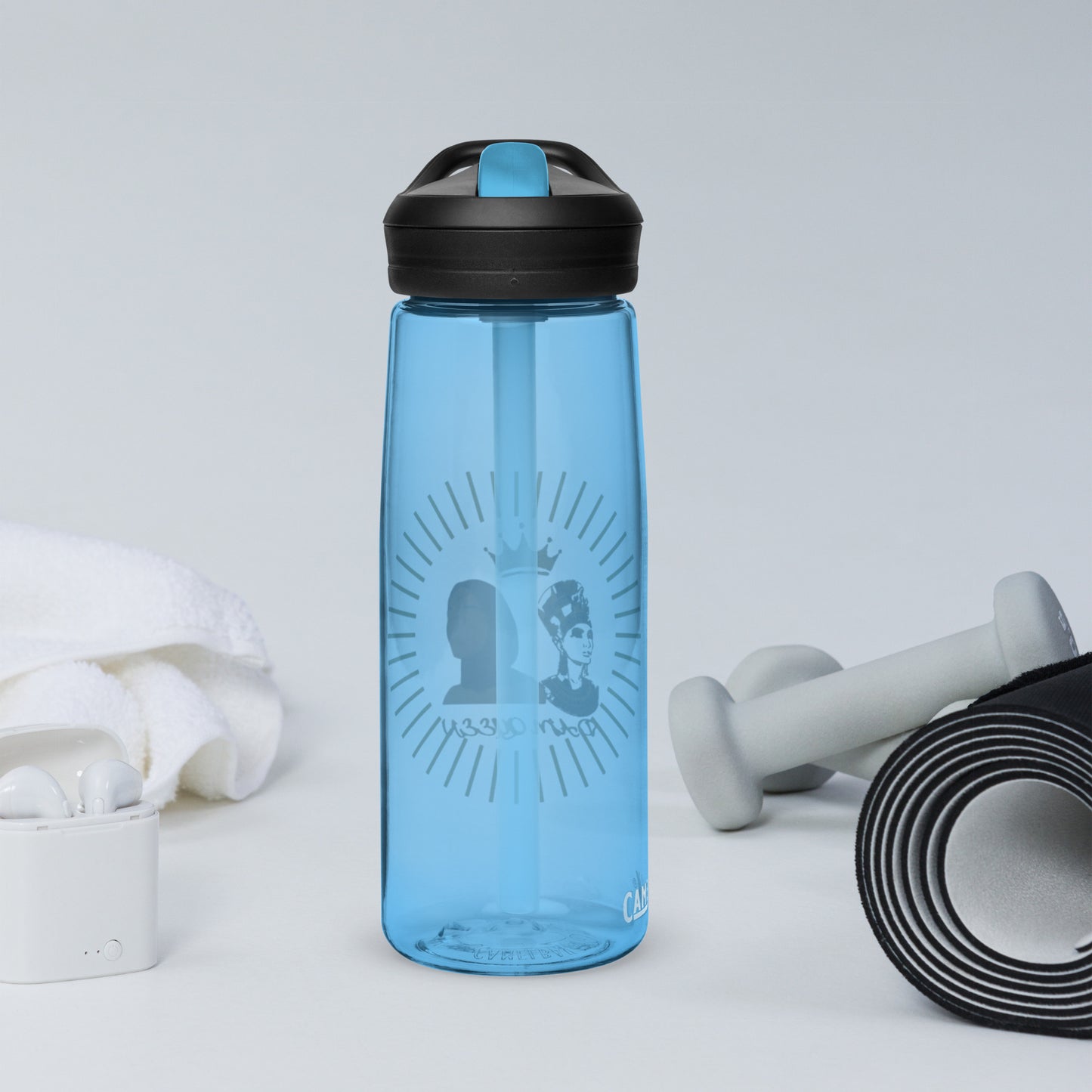 DamQueen Royal Glow Sports Water Bottle