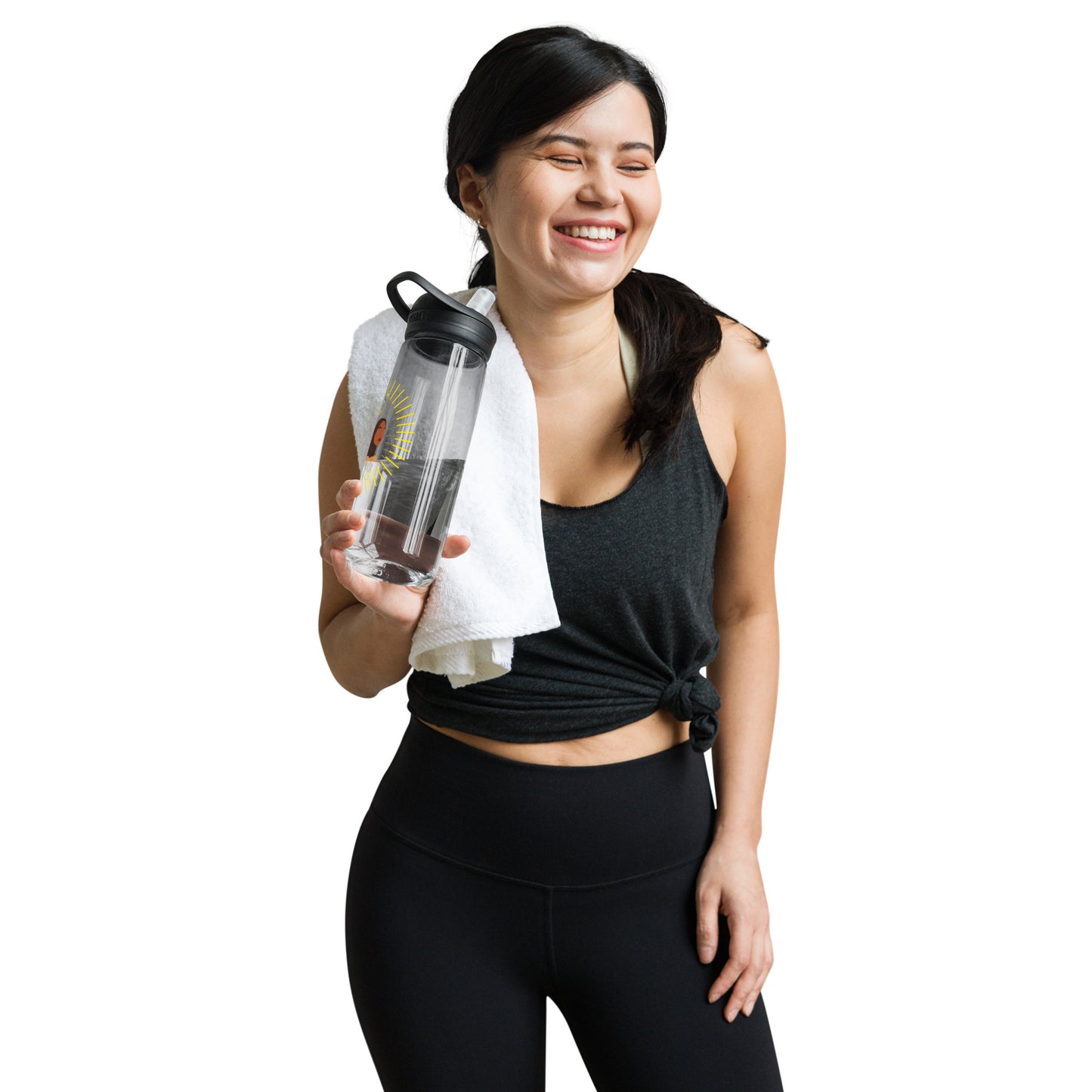 DamQueen Royal Glow Sports Water Bottle