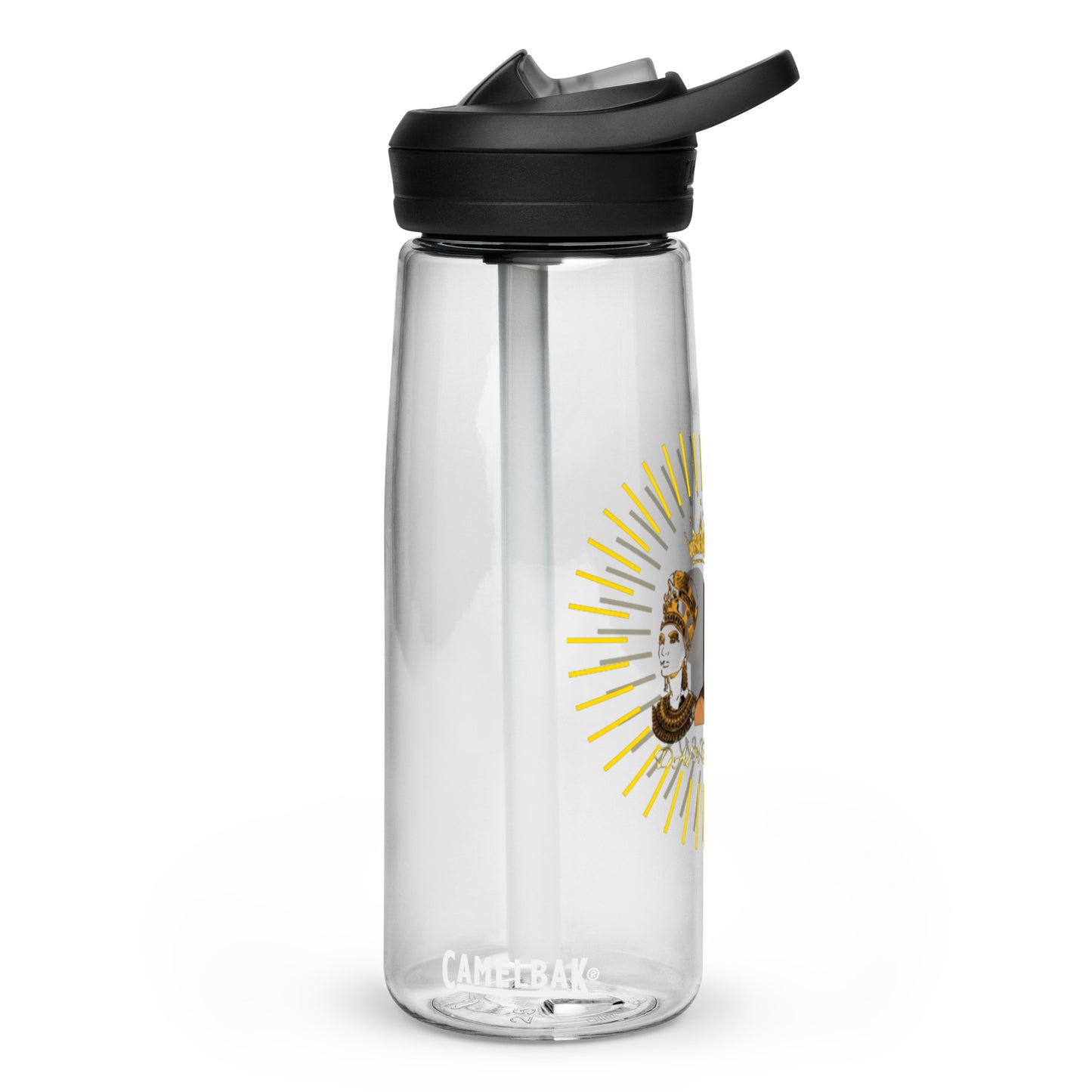 DamQueen Royal Glow Sports Water Bottle