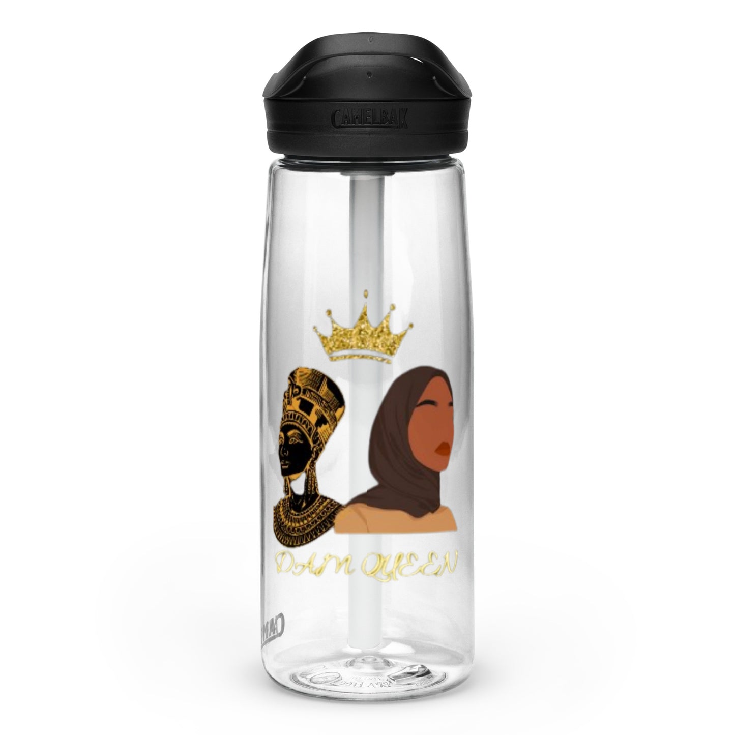 DamQueen Royalty Sports Water Bottle