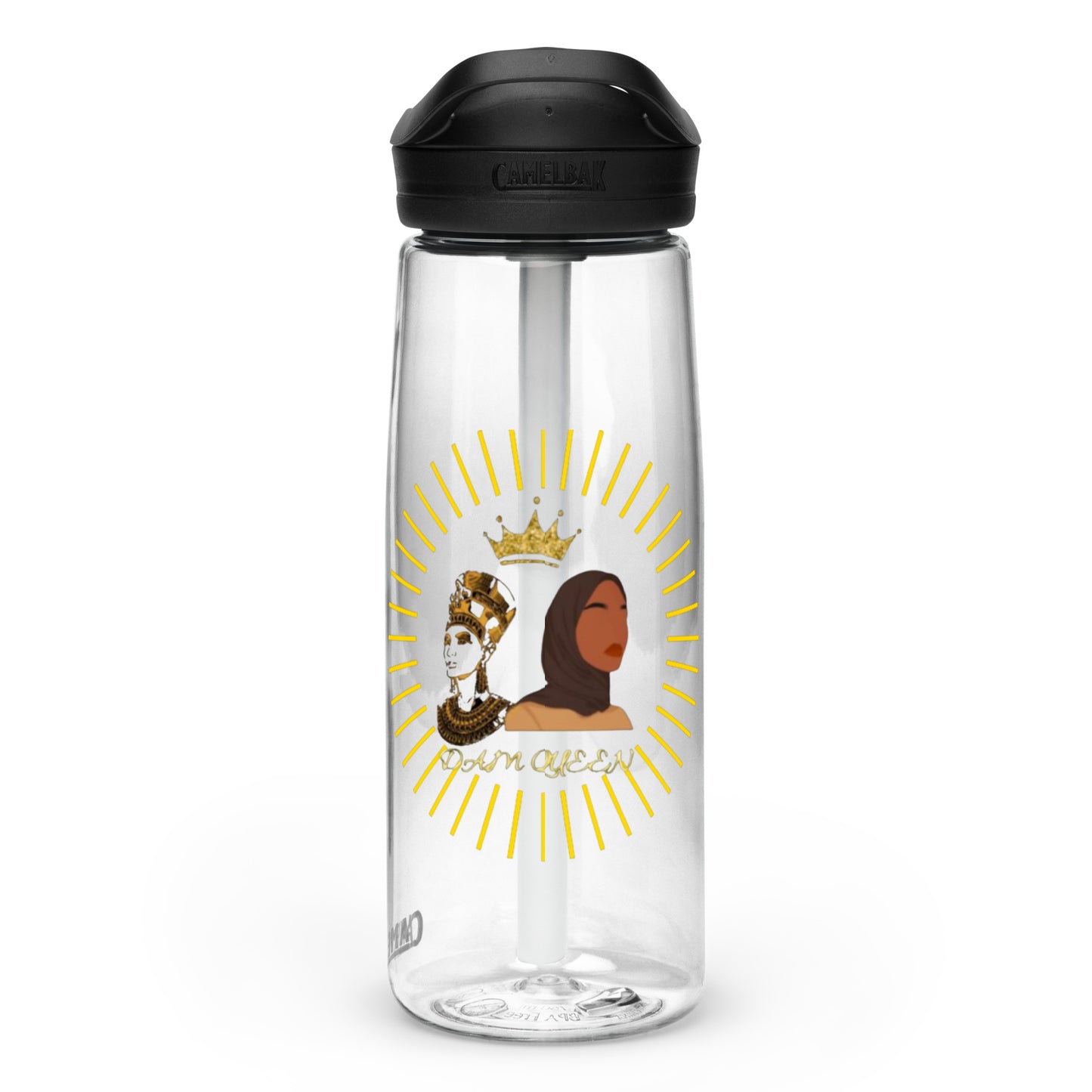 DamQueen Royal Glow Sports Water Bottle