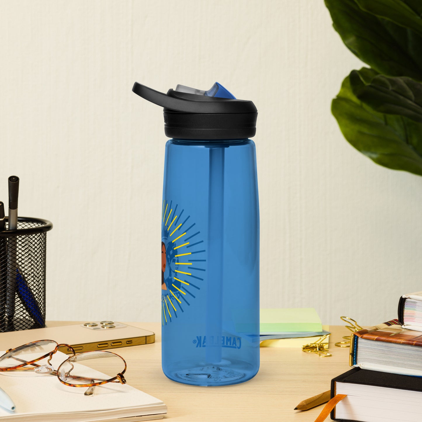 DamQueen Royal Glow Sports Water Bottle