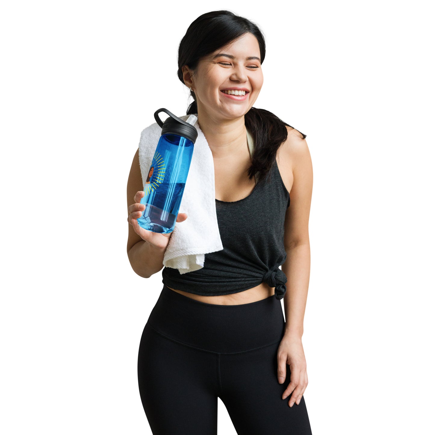 DamQueen Royal Glow Sports Water Bottle