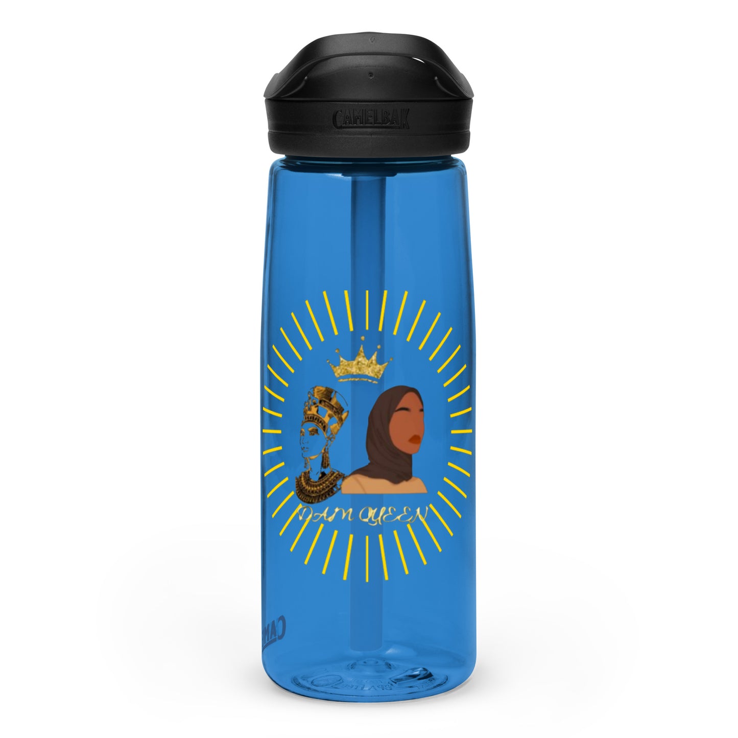 DamQueen Royal Glow Sports Water Bottle