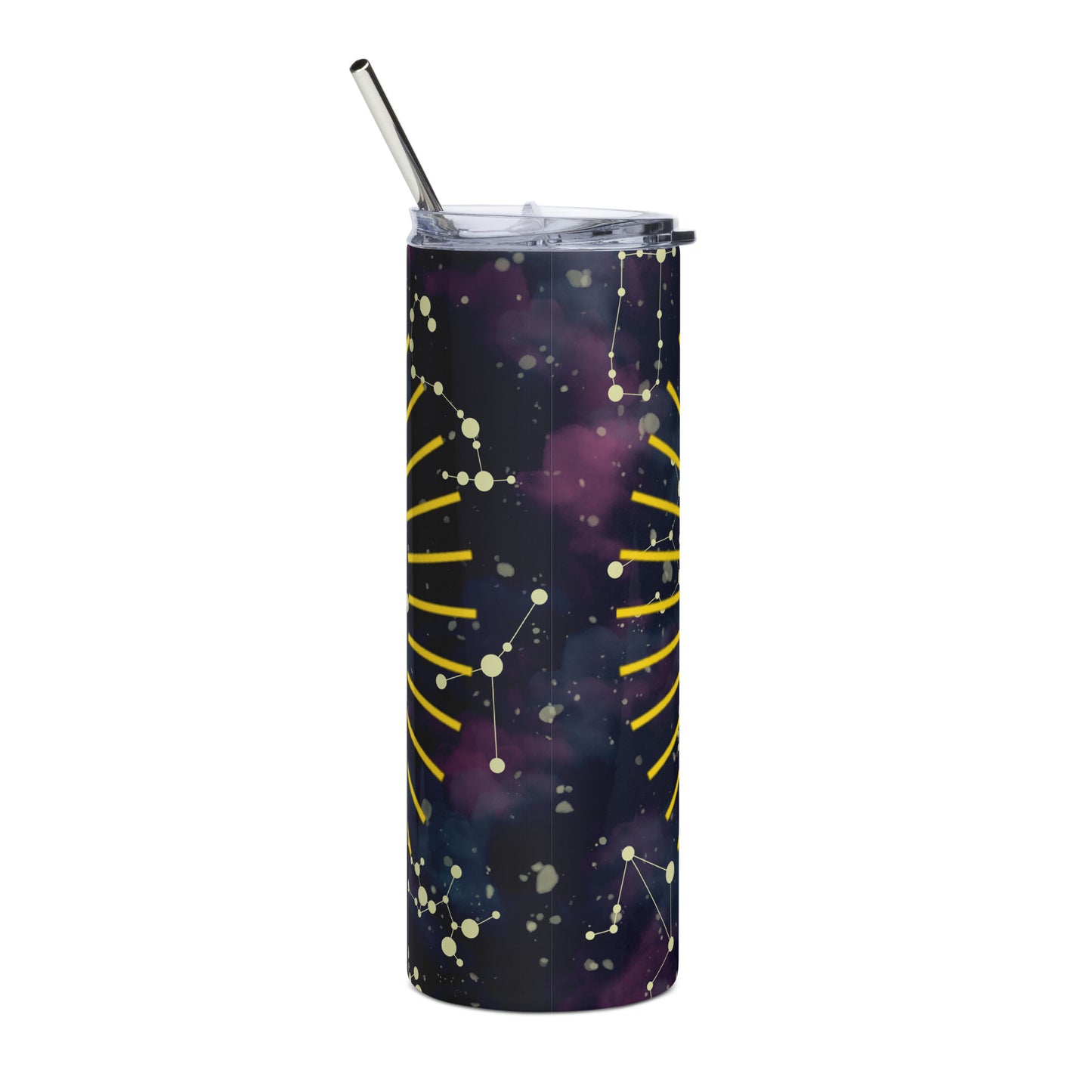 DamQueen Cosmic Conquest Universe Stainless Steel Tumbler