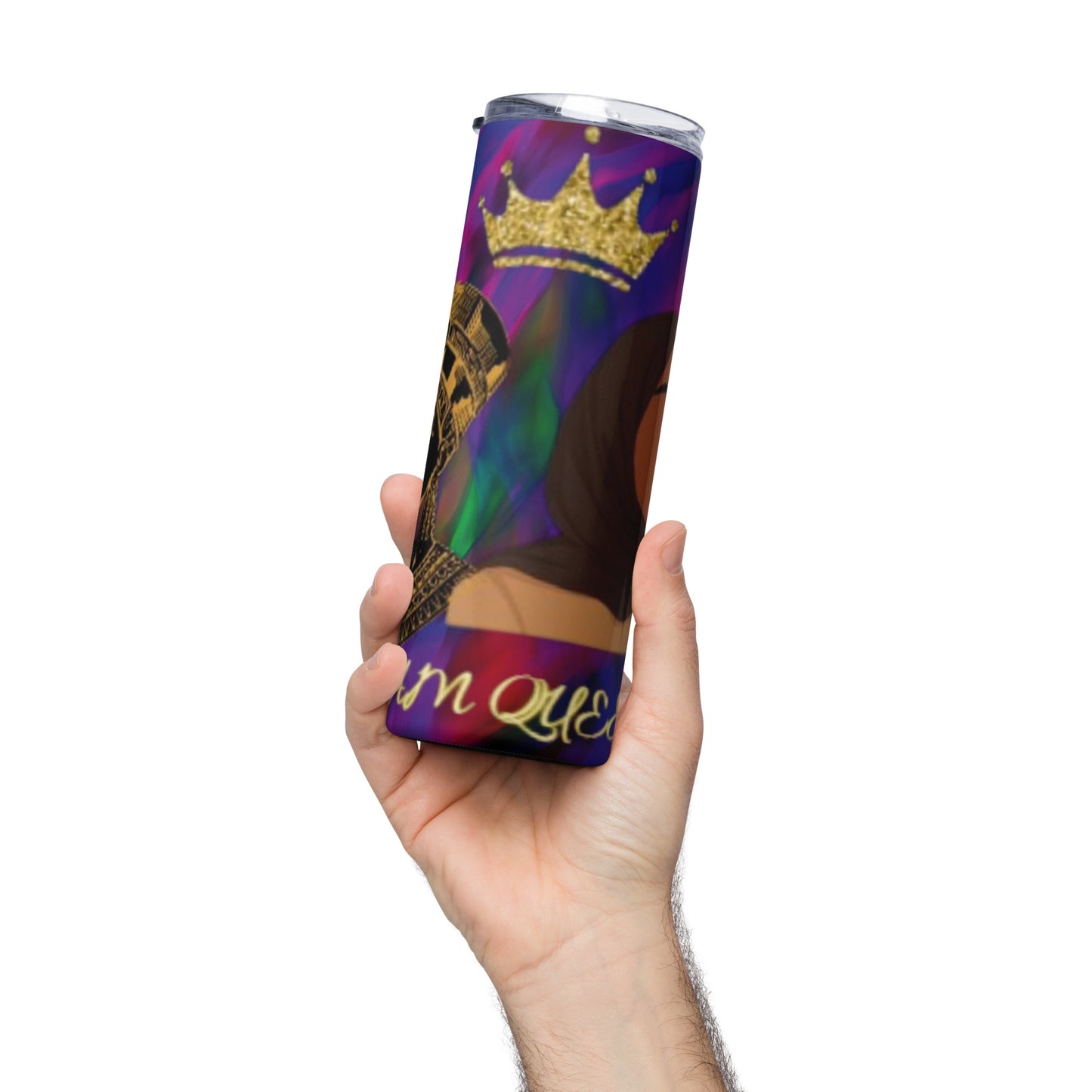 DamQueen Radiant Glow Queen Stainless Steel Tumbler