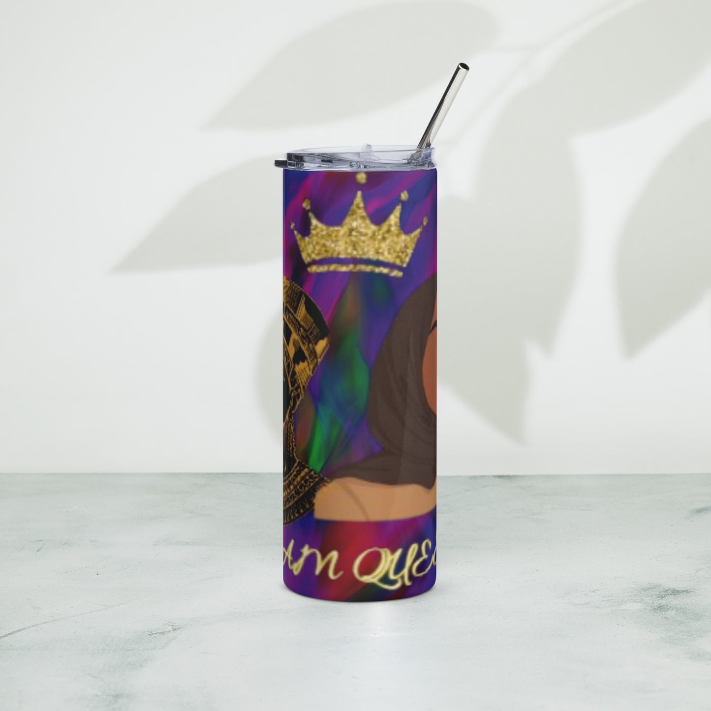 DamQueen Radiant Glow Queen Stainless Steel Tumbler