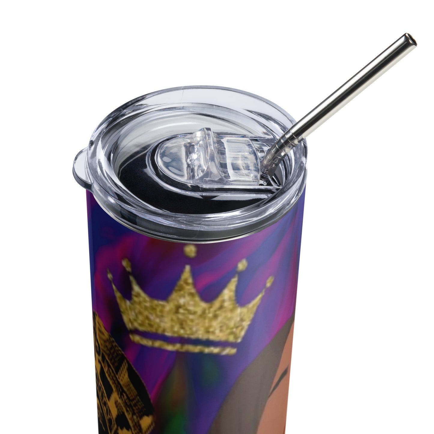 DamQueen Radiant Glow Queen Stainless Steel Tumbler