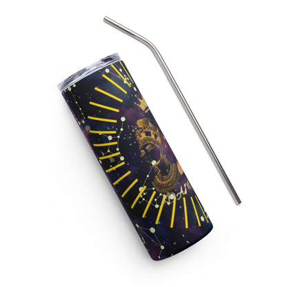 DamQueen Cosmic Conquest Universe Stainless Steel Tumbler