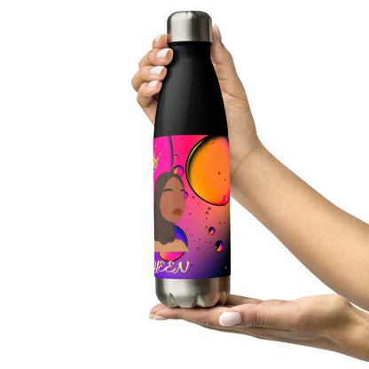 DamQueen Bubbly Royalty Stainless Steel Water Bottle