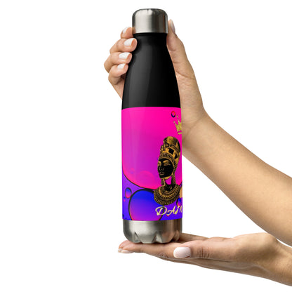 DamQueen Bubbly Royalty Stainless Steel Water Bottle