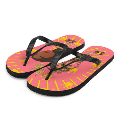 DamQueen Crowned Bliss Women's Flip Flops