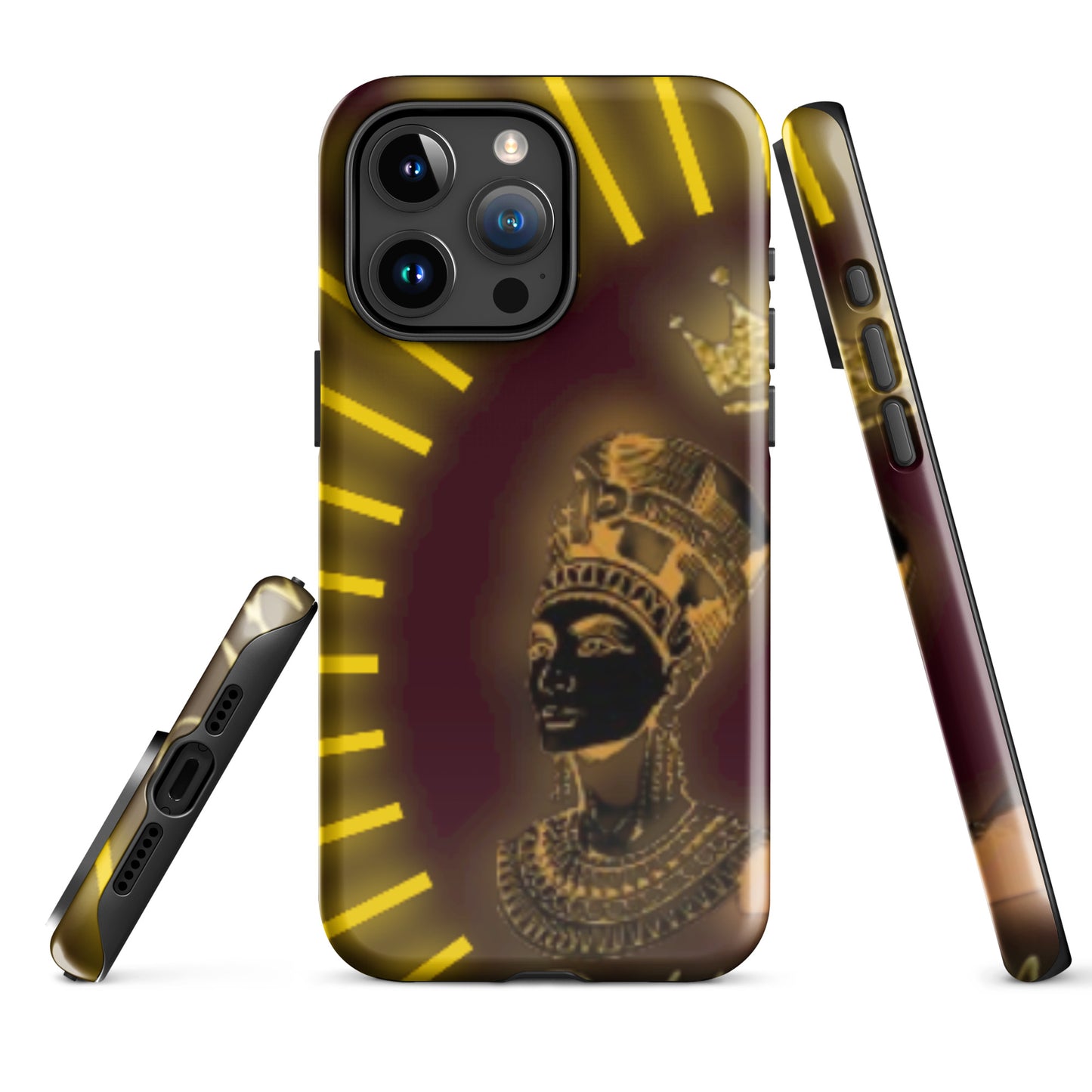 DamQueen Royal Armor IPhone Tough Case