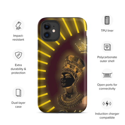 DamQueen Royal Armor IPhone Tough Case