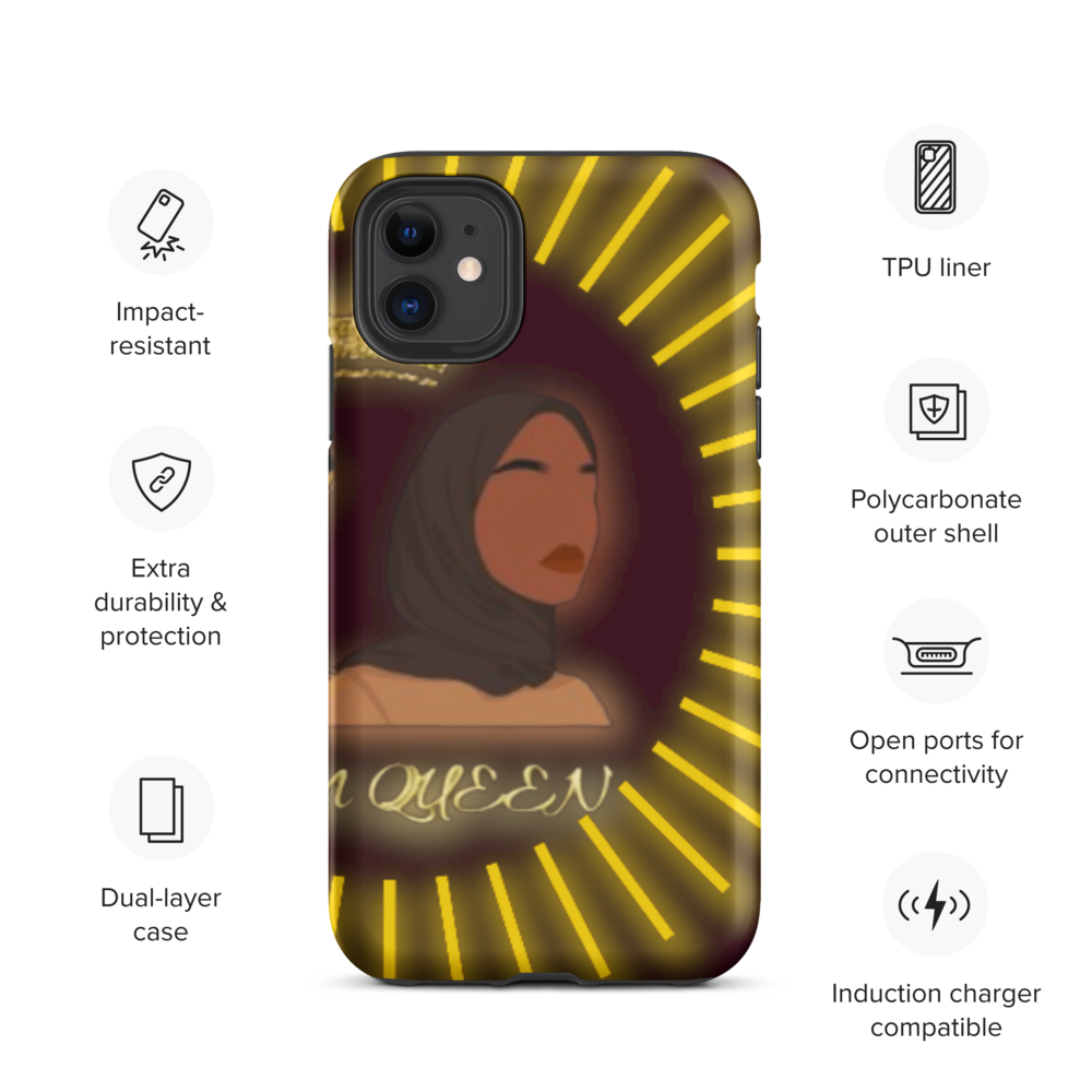 DamQueen Royal Resilience Iphone Tough Case