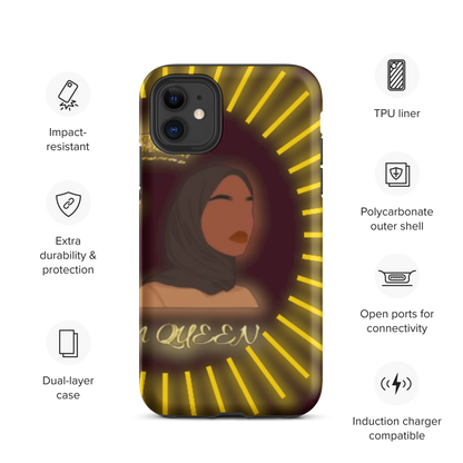 DamQueen Royal Resilience Iphone Tough Case