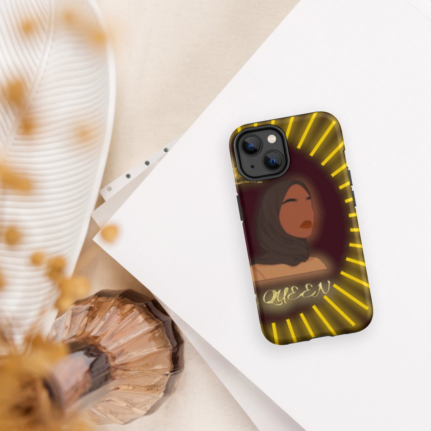 DamQueen Royal Resilience Iphone Tough Case