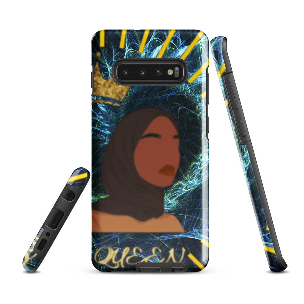 DamQueen Electrify Your Royalty Samsung Tough Case