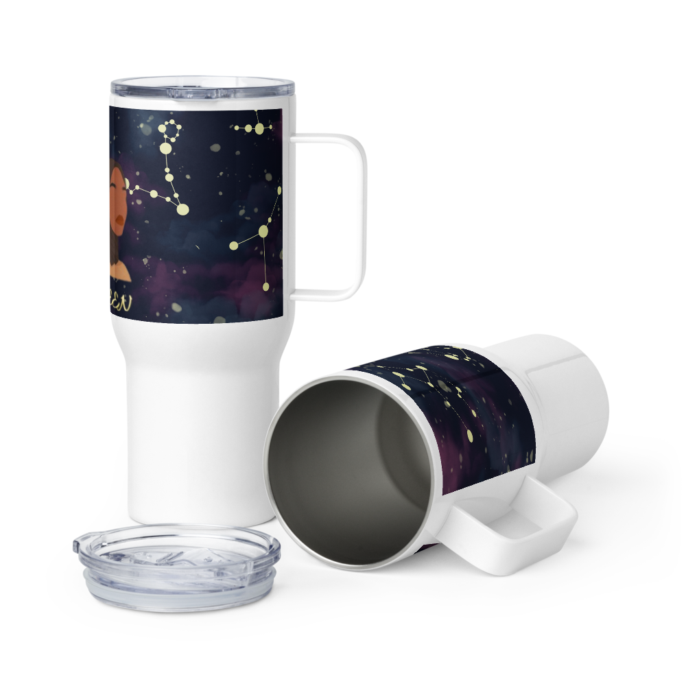 DamQueen Cosmic Conquest Universe Travel Mug