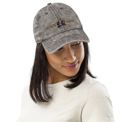 DamQueen Vintage Vibes Cotton Twill Hat