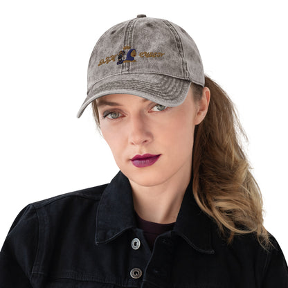 DamQueen Vintage Vibes Cotton Twill Hat