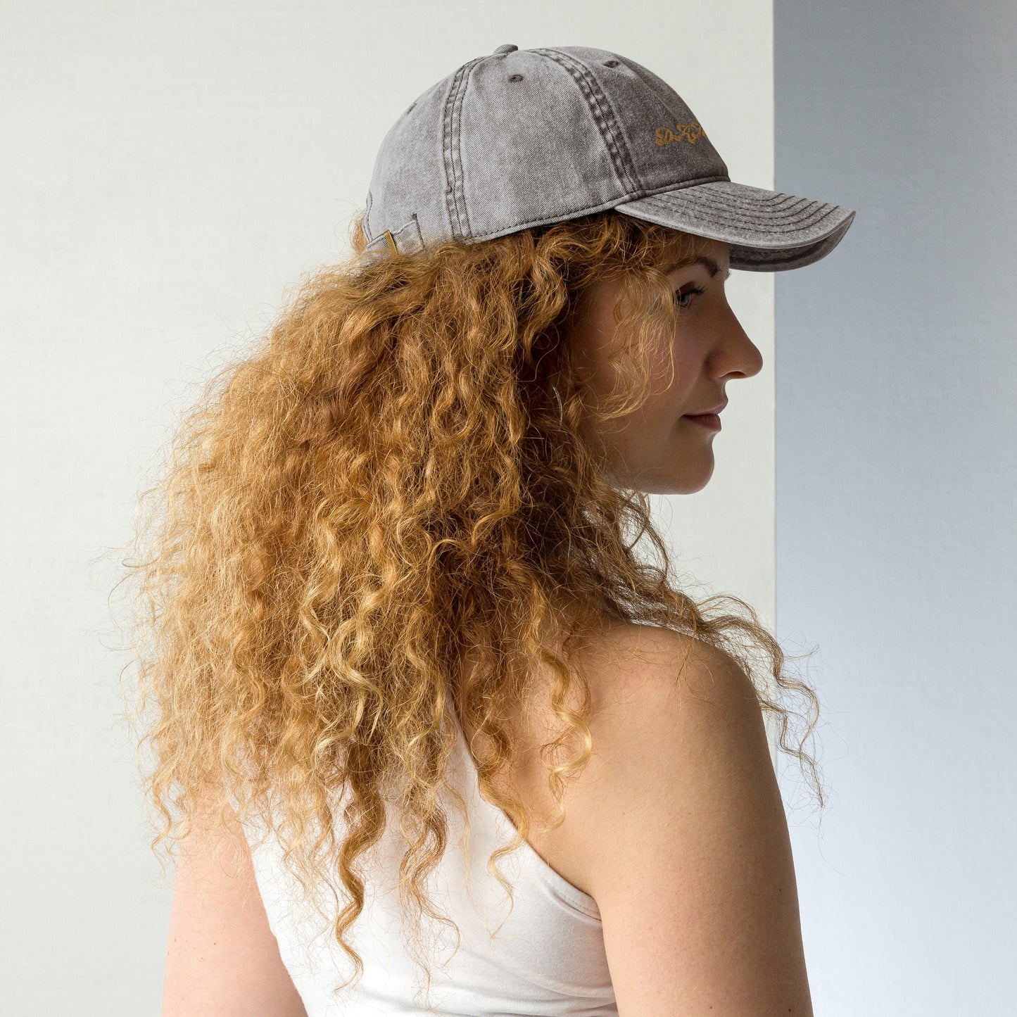 DamQueen Vintage Vibes Cotton Twill Hat